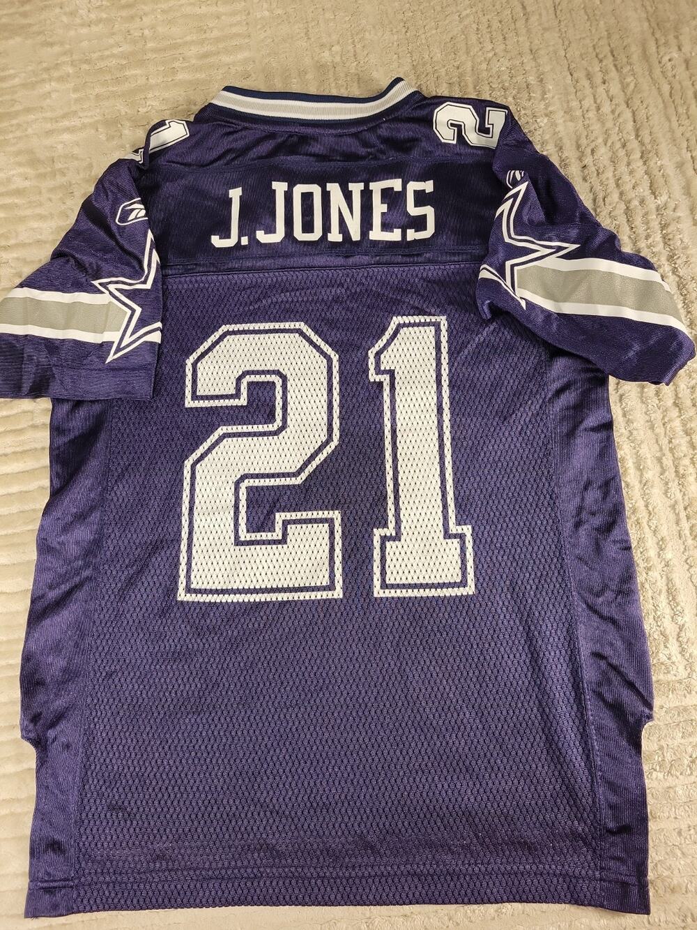 Reebok Julius Jones Dallas Cowboys Football Jersey Youth Kids Medium 10-12 Boys